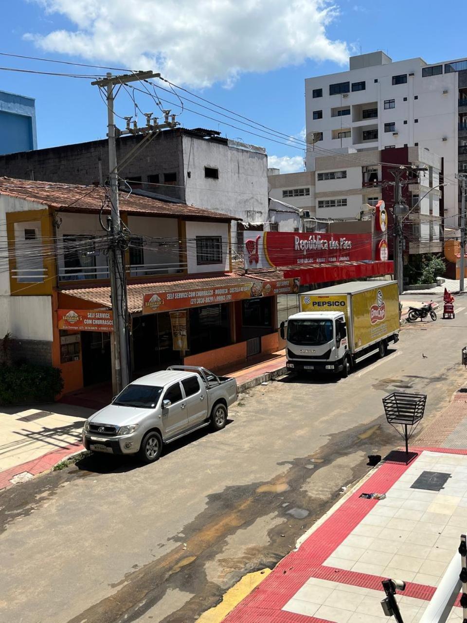 גוארפארי Apartamento Na Praia Do Morro מראה חיצוני תמונה