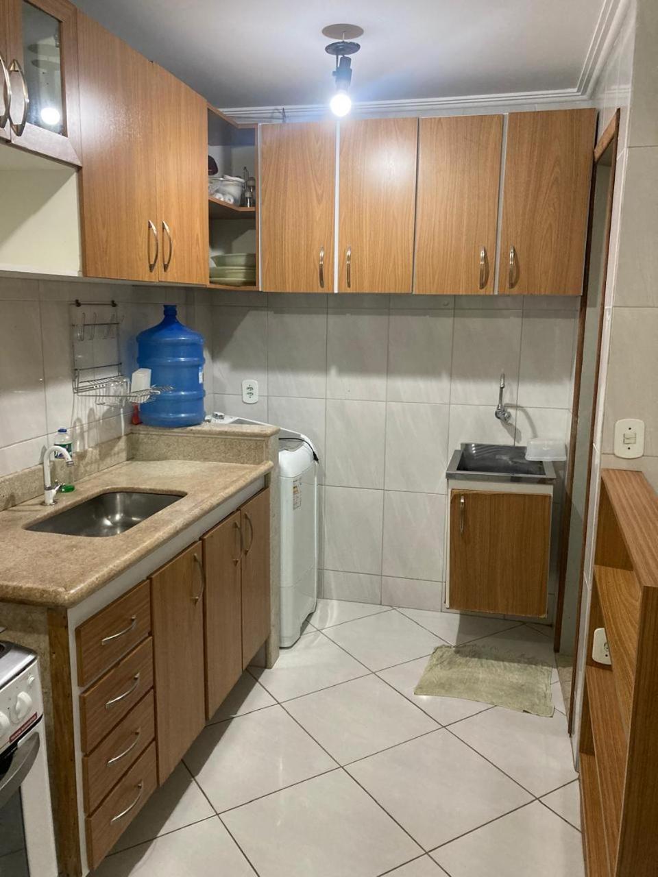 גוארפארי Apartamento Na Praia Do Morro מראה חיצוני תמונה